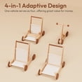 thumbnail image 2 of Baby Walker Woodtoe Montessori 4 en 1 con velocidad ajustable, 2 of 7