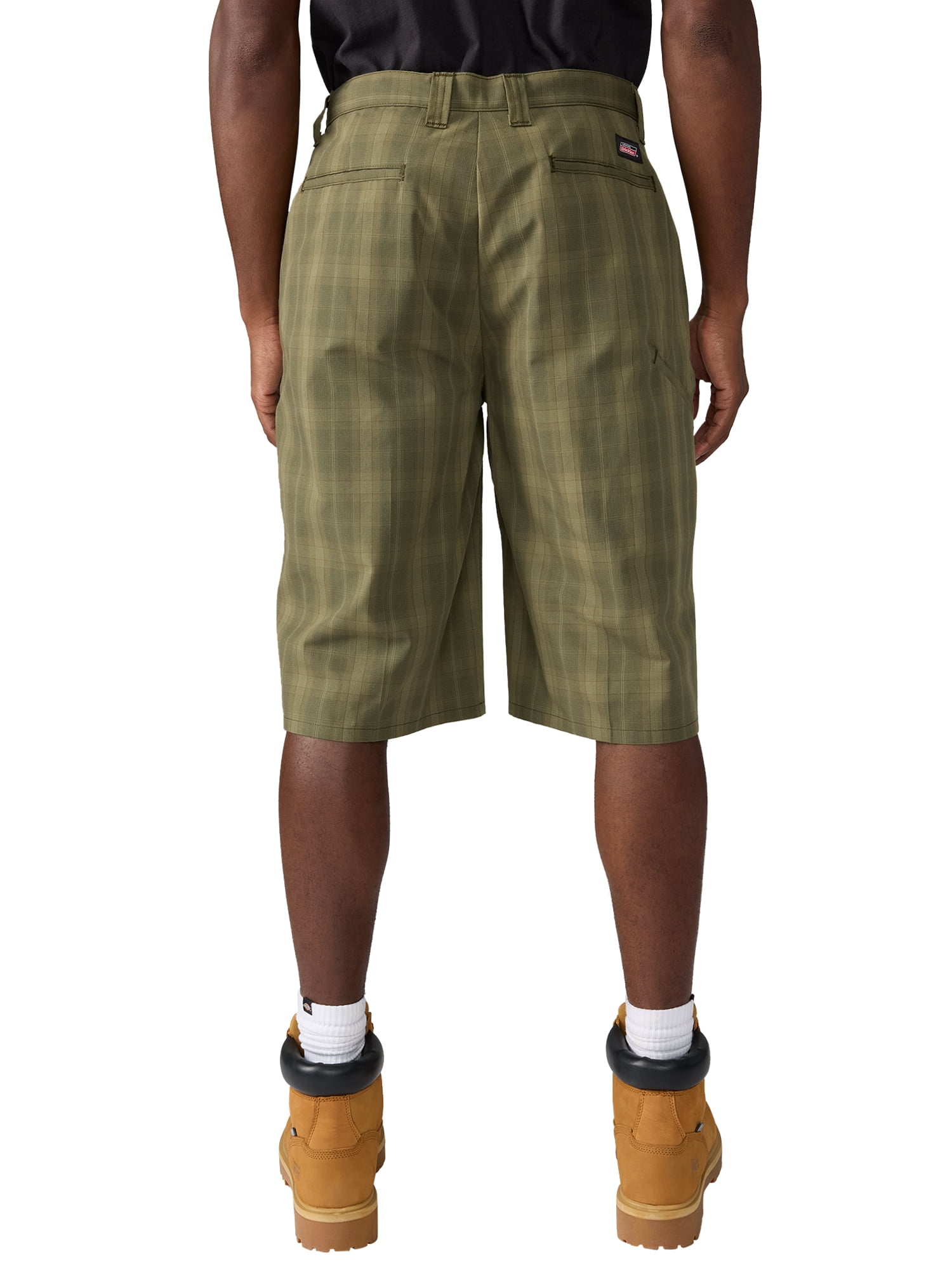 Men's Genuine Dickies 13" Plaid Short