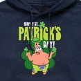 thumbnail image 2 of SpongeBob SquarePants - Happy St. Patricks Day - Men's Pullover Hooded Fleece Sweatshirt, 2 of 5