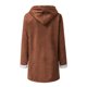 thumbnail image 5 of Chaquetas y abrigos casuales con capucha y manga larga para mujer, chaquetas acolchadas cálidas para mujer, chaqueta acolchada lisa con estampado floral de manga larga, abrigos con bolsillos, blusa pa, 5 of 7