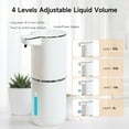 thumbnail image 6 of ALLJOY Automatic Liquid Soap Dispenser 12.8oz/380ML Electric Wall Mount Touchless Soap Dispenser for Kitchen Bathroom USB Rechargeable Hand & Dish Soap Dispenser, 6 of 6