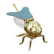 thumbnail image 2 of Tarro de miel de abeja, condimento con cuchara, tarro de miel de abeja para la cena y la cocina oro azul, 2 of 9