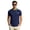 Navy, variant on longantii Mens Polo Shirts Stylish Button-Down Short Sleeve Shirts Comfortable Cotton Color Block Pullovers Summer Streetwear Tops with Pocket White XXXXL