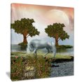 thumbnail image 2 of Cheval Blanc et Arbres Verts, 2 of 3