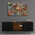 thumbnail image 4 of Epic Art 'Butterfly Botaniskull' by Fusion Idol Arts, Acrylic Glass Wall Art, 36"x24", 4 of 8
