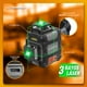 thumbnail image 3 of Kit Gladiator Nivel Láser Recargable 45m IP54 + Tripie, 3 of 9