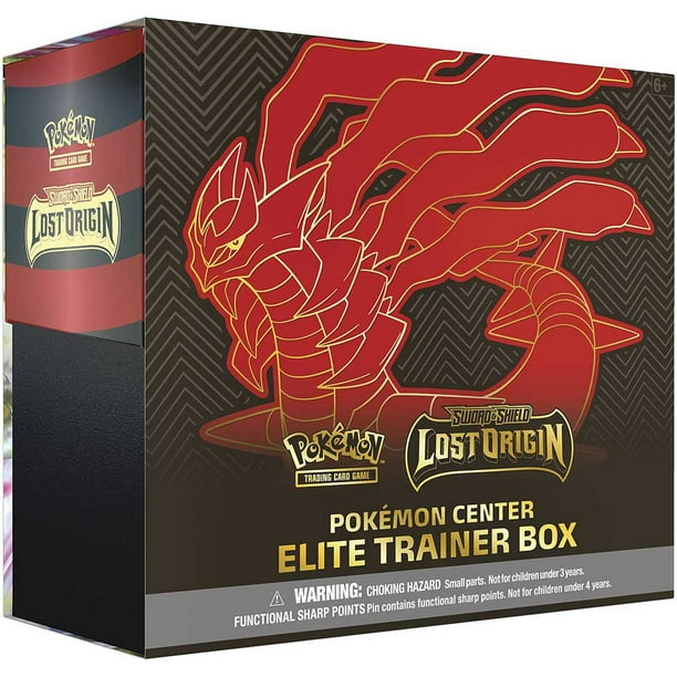 Pokemon Sword & Shield Lost Origin Giratina Elite Trainer Box (10 ...