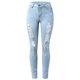 thumbnail image 3 of WILLBEST Pantalones Mujer Pantalones Vaqueros Casuales Clásicos para Mujer, de Cintura Alta, Elásticos, Cómodos y Ajustados, para Uso Diario. Extra Grande, 3 of 5