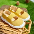thumbnail image 3 of Kiderence Toddler Girls Sneakers Little Girls Running Sports Red Shoes(Toddler / Little Kids) Yellow 6M, 3 of 7