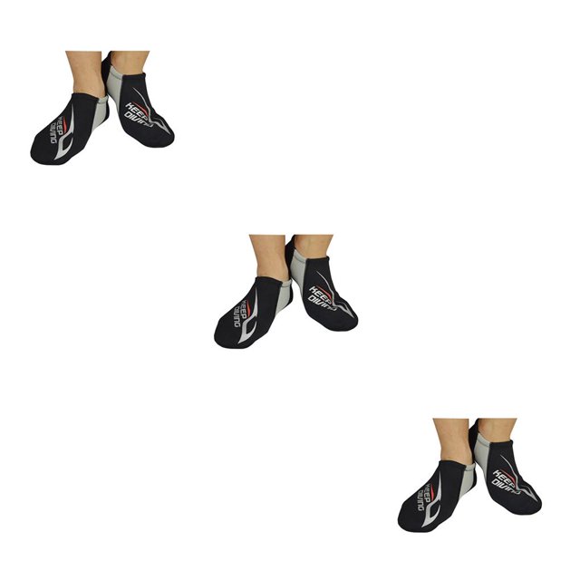 Greeniant Calcetines de buceo de nailon Keep Diving DS-112, zapatos de vadeo para nadar con protector subacuático de varios tamaños, cálidos para gris gris plateado SG 3piezas Greeniant CBP192635