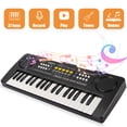 thumbnail image 2 of Teclado y piano portátil APerfectLife Kids de 37 teclas con micrófono negro, 2 of 6