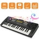 thumbnail image 2 of Teclado y piano portátil APerfectLife Kids de 37 teclas con micrófono negro, 2 of 6