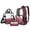 Pink-Bow Leopard Print, variant on Kuiaobaty Astronaut Print Clear Backpack Set for Boys Soccer Ball Print Backpack and Lunch Bag Set with Cup Holder Lightweight Clear Bookbag and Pencil Case for School