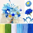 thumbnail image 5 of 500-Piece Multi-Color Lily Twist Pipe Cleaner Craft Kit - DIY Handmade Flower Project for Creative Fun and Imaginative Crafts!, 5 of 10