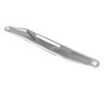 thumbnail image 1 of serony RCGOFOLLOW 1pieces Aluminum Alloy Hard To Deform Battery Mount Plate For 1/10 Rc Battery Mount Plate Scale Silver, 1 of 6
