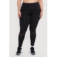 thumbnail image 3 of Women's Plus Size High Waisted Mesh Detail Leggings with Pockets, 3 of 5