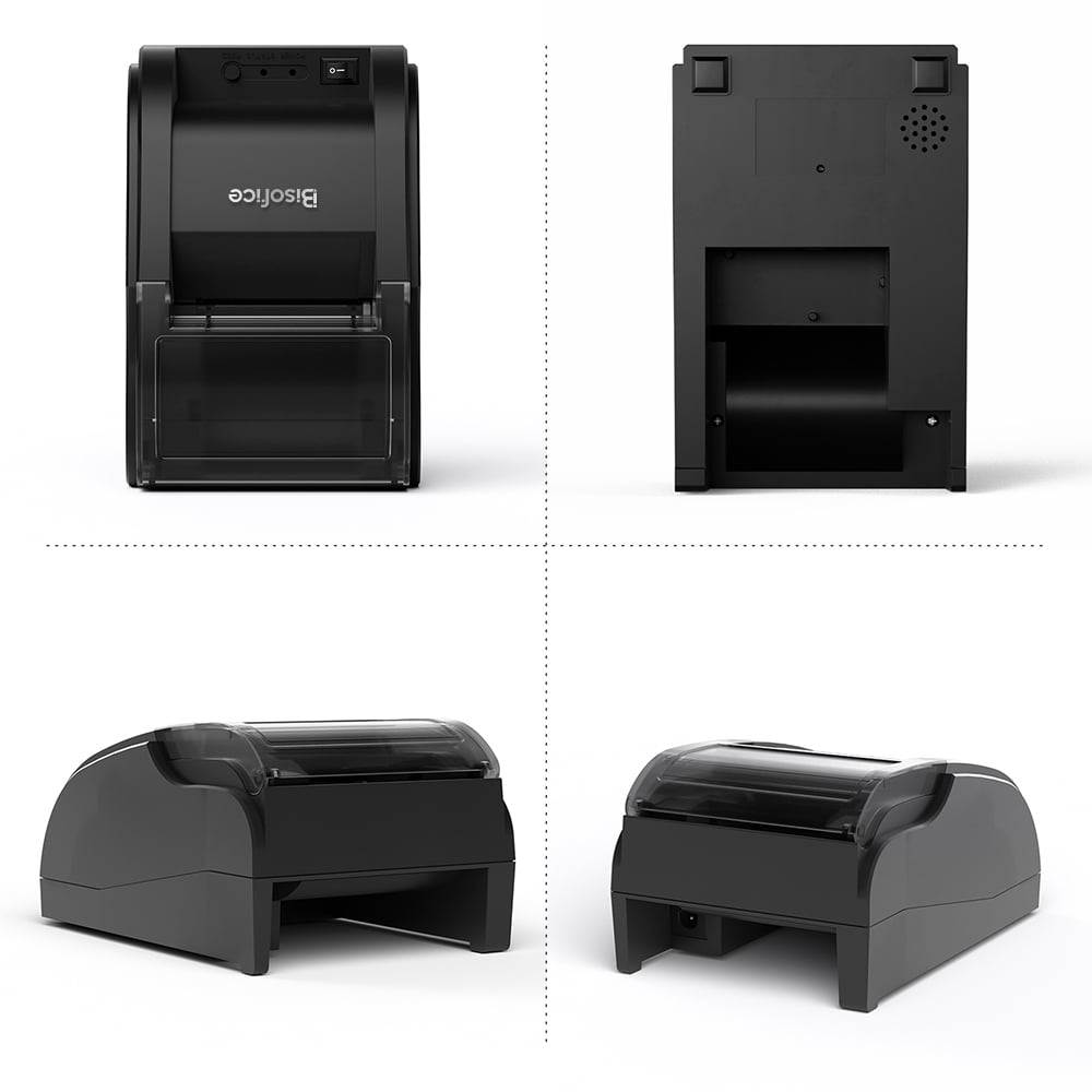 Label printer,Support Esc Command Printer Wired Printer Usb With 1 Receipt Printer Wired Command Compatible With 1 Roll Paper Roll Paper Support Compatible With Windows With Windows Android
