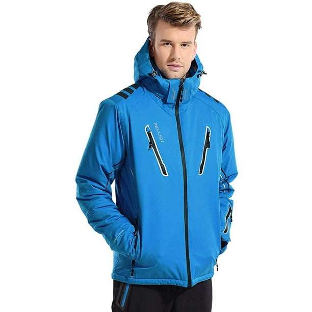 Blouson d'hiver en cuir pour homme, vêtement d'extérieur, coupe-vent, chaud,  pour motard, Combb