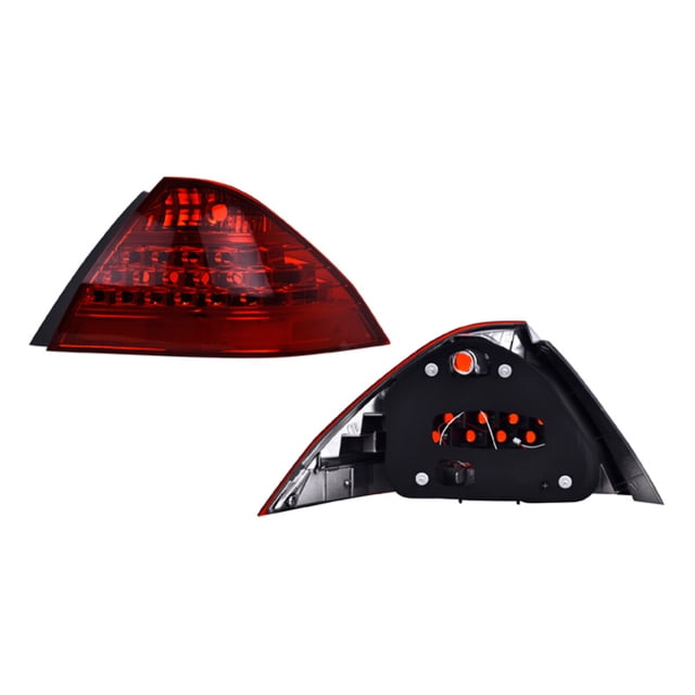 Calavera DEPO 2006 A 2007 Honda Der Roja C/Leds