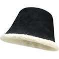 thumbnail image 3 of CoCopeaunts Bucket Hat for Women Fashion Winter Keep Warm Windproof Reversible Fisherman Hat Ladies Casual Autumn Basin Hat, 3 of 8