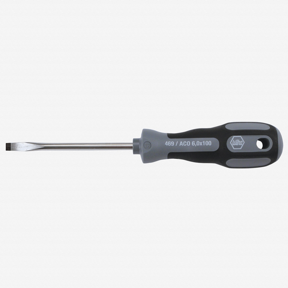 Wiha 46924 6 x 150mm 3K ACR Ergonomic Slotted Screwdriver