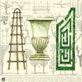 thumbnail image 2 of Joyner, Ginny 26x26 Gold Ornate Wood Framed with Double Matting Museum Art Print Titled - Garden Maze, 2 of 4
