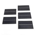 thumbnail image 1 of Kits de paneles Solares de Bricolaje, Silicio Monocristalino Pequeños Paneles Solares Fácil Instalación 4W 5 PCS Para Luces Solares Para Luces LED, 1 of 7