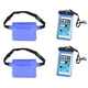 thumbnail image 2 of Xihbxyly Riñonera para Exteriores, Impermeable, de Pvc, para Dos Teléfonos, Transparente, Resistente Al Agua Hasta 30 M, Correas Ajustables, Ideal para Natación, Surf, Senderismo y Rafting. Kit de 2, 2 of 2