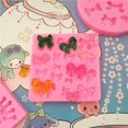 thumbnail image 2 of 1Pcs Bow Shape Silicone Mold,Sugarcraft Cake Decorating Tools,Fondant Chocolate Molds Cake Border Mould, 2 of 3