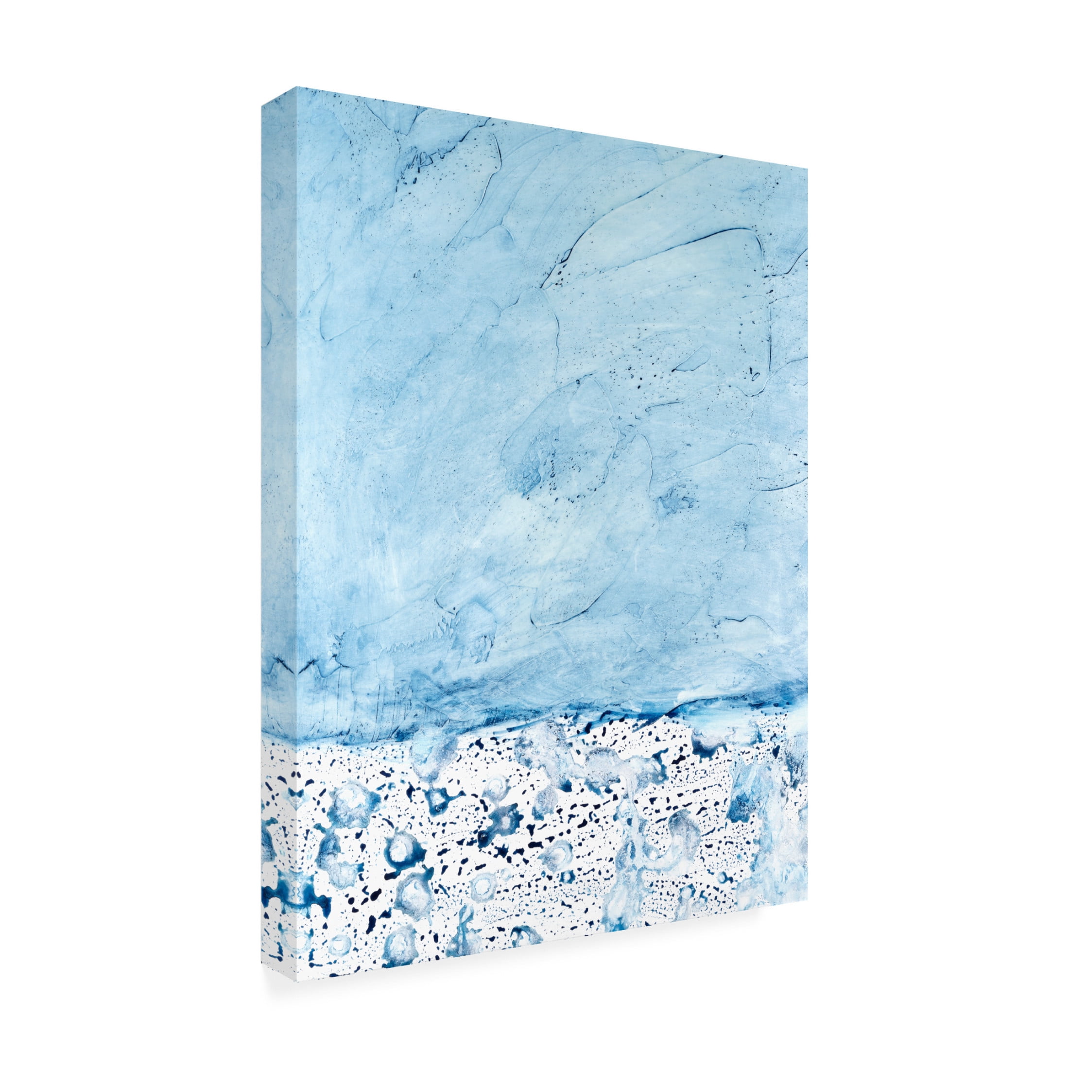 Canvas Wall Art - Michael Willett 'Stonewashed I' Wall Art for Living Room, Bedroom, or Office Décor by Trademark Fine Art - 35 x 47 Inches