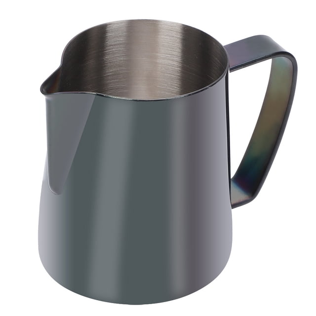 Cergrey Frothing Cup, Coffee Accessories, Milk Frothing Cup, For Coffee Shop Anti-rust Black, Colorful (optional) Home