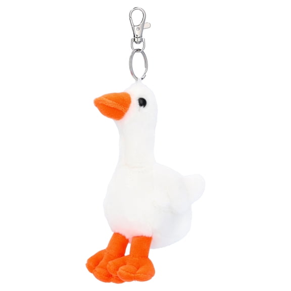 Pen + Gear Mini Plush Goose Bag Charm, White, Perfect for Students of All Ages--Elementary, Middle School, High School, College, and Adult Professionals