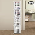 thumbnail image 3 of Peakora 12 PCS 36 Pack Shoes Storage Box Pp Stackable Shoe Organizer Box with Lids White and Clear Shoebox for Bedroom Living Room Closet up to Size 9.5(US), 3 of 20