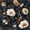 Clear, variant on Vintage Brown Floral Wallpaper, Rustic Boho Floral peel and stick wallpaper, waterproof, Wall Decoration for Living Room, Bedroom, Bathroom, Kitchen Cabinet, Dorm Room 17.7 * 118 in