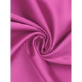 thumbnail image 6 of DARING DIVA Women's Satin Button Up Pajamas Short Sleeve Tops with Shorts 2XL Purple Red, 6 of 7