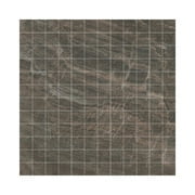 Anthology Porcelain Glazed Mosaic in Brown
