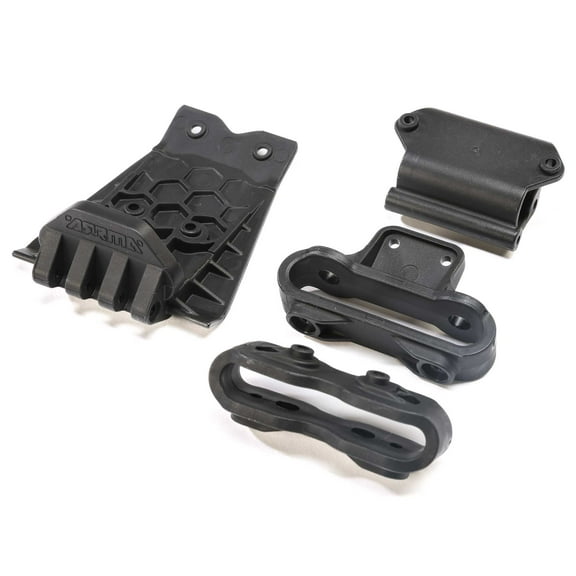 ARRMA Lower Skid And Bumper Mount Set Black ARA320670