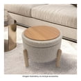 thumbnail image 4 of Ottoman con Almacenamiento Mainstays Beige, 4 of 4