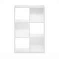 thumbnail image 4 of Furinno Pelli Cubic Storage Cabinet, 3x2, White, 4 of 6
