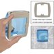 thumbnail image 3 of Schalterknopfschutzgerät Türklingelsteckdose Wasserdichtes Gerät Wasserdichte Abdeckung Spritzwassergeschützte Box Haushaltszubehör 1 Stück (Farbe: Licenciado en Derecho, 3 of 5