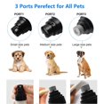 thumbnail image 3 of Amoladora de uñas para perros, recortadora de garras para perros con luces LED, súper silenciosa, eléctrica recargable, para perros y gatos pequeños, medianos y grandes, 3 of 5