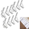 thumbnail image 1 of 10 pinzas para mantel, pinzas ajustables para mantel, pinzas para mantel, pinzas de acero inoxidable para mantel, pinzas para mantel de jardín, pinzas para mantel, pinzas para mantel, 1 of 4