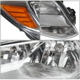 thumbnail image 4 of For 2012 2013 2014 for Ford Focus Headlights HeadLamps Assembly Halogen Pair Chrome, 4 of 4