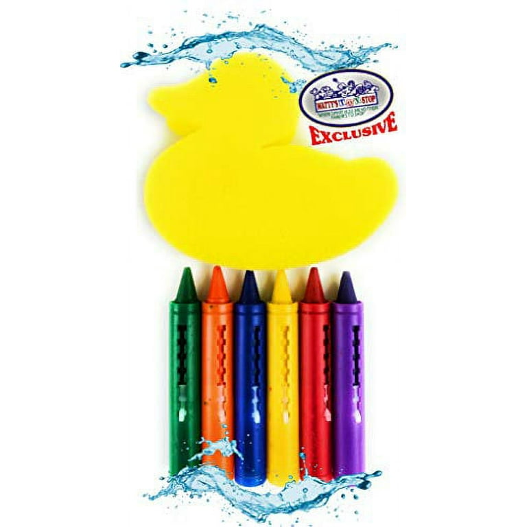 Bathtub Crayons with Rubber Duck