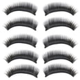 thumbnail image 6 of Eyelashes 10 Pairs False Long Thick Makeup Lashes Black Eyelashes for Stunning Volume, 6 of 6