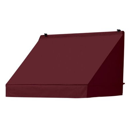 4' Classic Awnings in a Box Burgundy