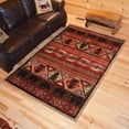 thumbnail image 2 of Rug Empire Lodge King Red Pine Rustic Bear Area Rug 2'2" x 3'3" 2' x 3', 2 of 5