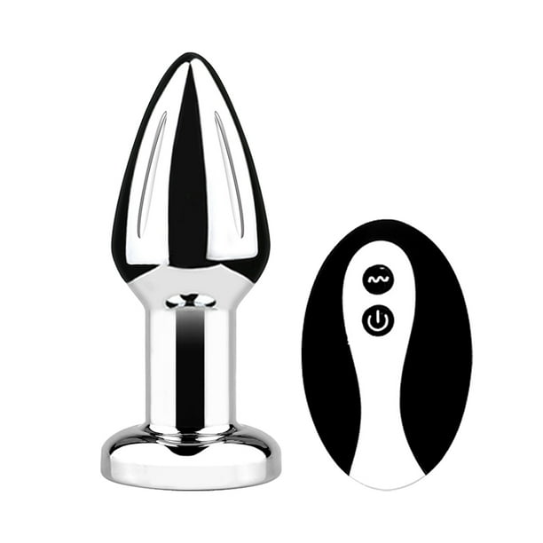 Birdsexy Metal Vibrating Butt Plug With Remote Anal Plug Vibrator