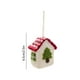 thumbnail image 3 of CaiYueKe Wool Felt Christmas Ornaments Handmade DIY Craft Kit Holiday Tree Decorations Festive Snowflake Xmas Crafts Hanging Decorations Party Supplies, 3 of 7