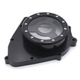 thumbnail image 6 of HongK- Motorcycle Black CNC See Through Engine Stator Cover Crankcase Compatible with Suzuk 98-06 Katana 600 GSX600F 750F [P/N:MT313-051A-BK], 6 of 7